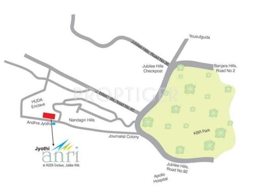  jyothi-anri Images for Location Plan of Vamsiram Jyothi Anri