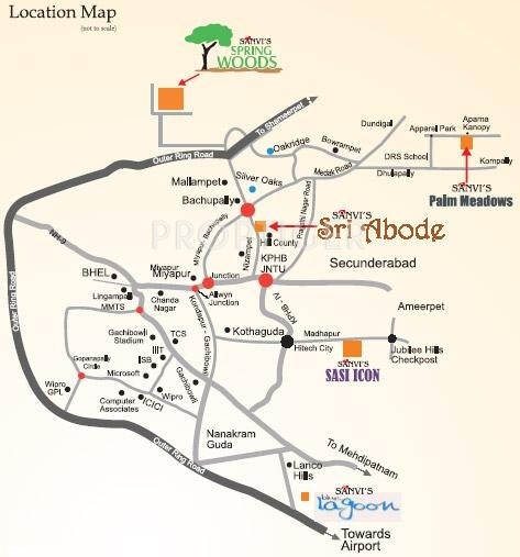 Images for Location Plan of Sanvi Sri Abode