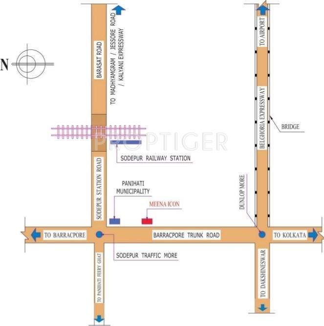  meena icon Images for Location Plan of GM Meena Icon