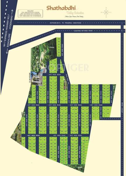 Images for Layout Plan of Shathabdhi Valley Extn
