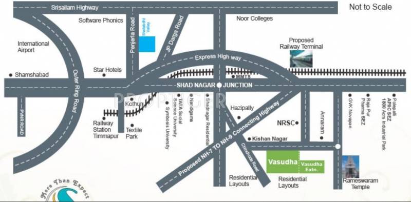 Images for Location Plan of Shathabdhi Valley Extn