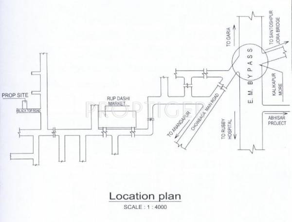 Images for Location Plan of Jeet Nirman Dafodil