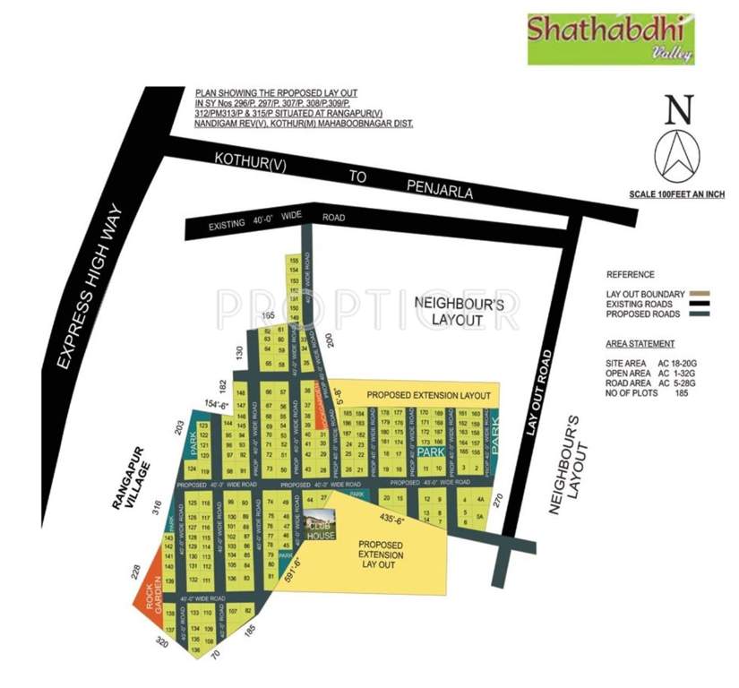 Images for Layout Plan of Shathabdhi Valley