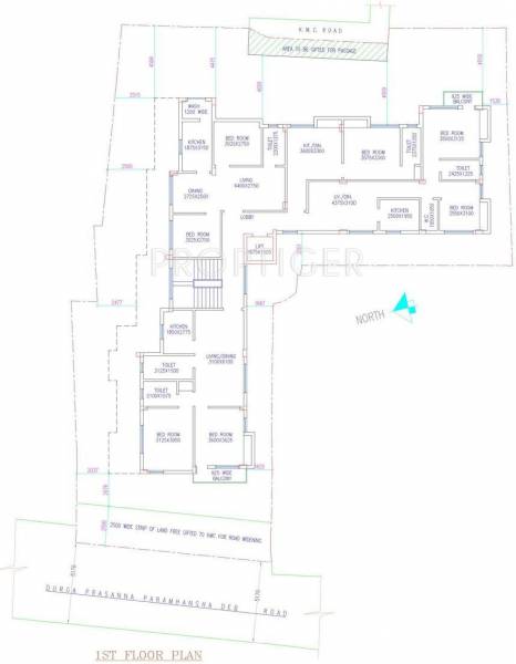 Verdant Group Pooja 1st Floor Cluster Plan