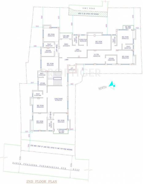 Verdant Group Pooja 2nd  Floor Cluster Plan