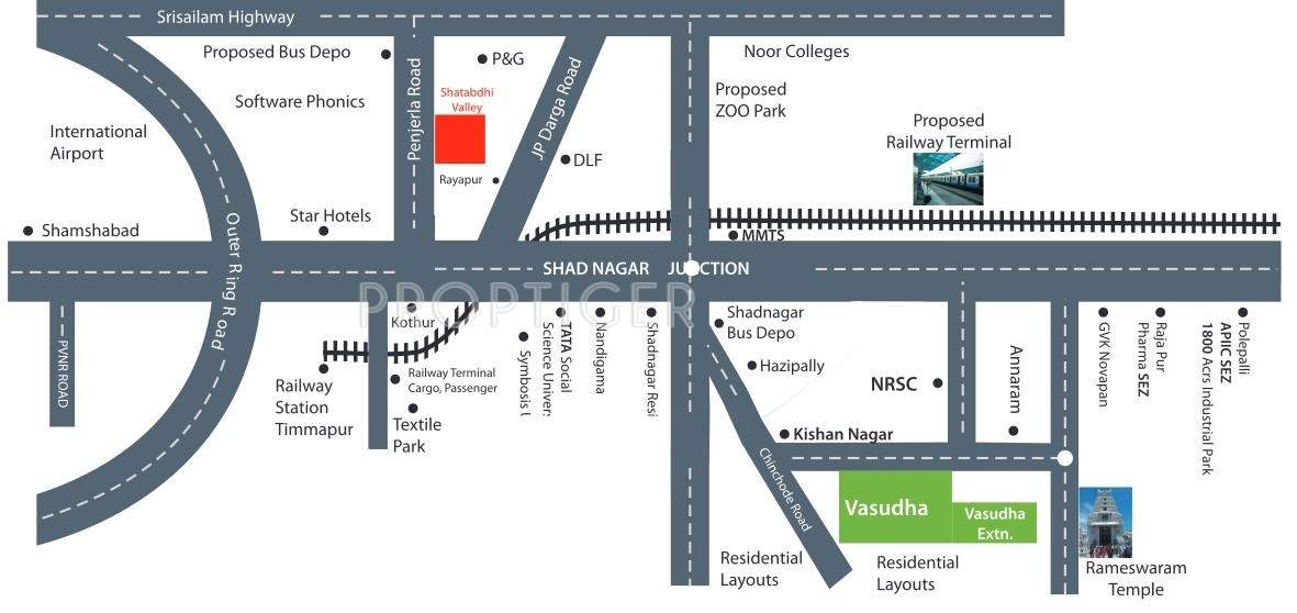 Images for Location Plan of Shathabdhi Vasudha