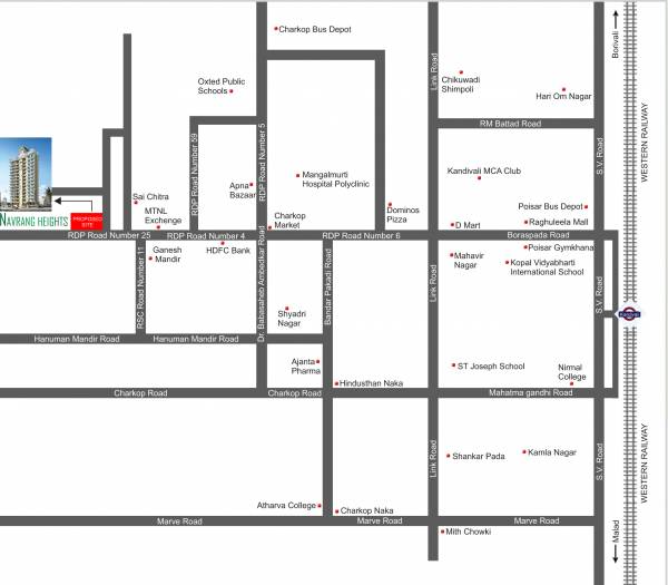  navrang-heights Location Plan