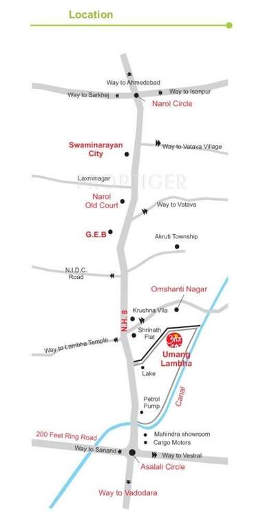 Images for Location Plan of DBS Affordable Home Umang Lambha