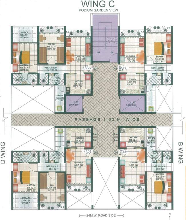 Images for Cluster Plan of Deshmukh Paramount Park