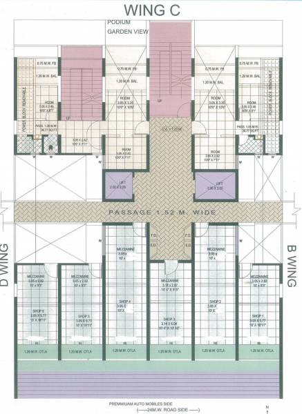 Images for Cluster Plan of Deshmukh Paramount Park