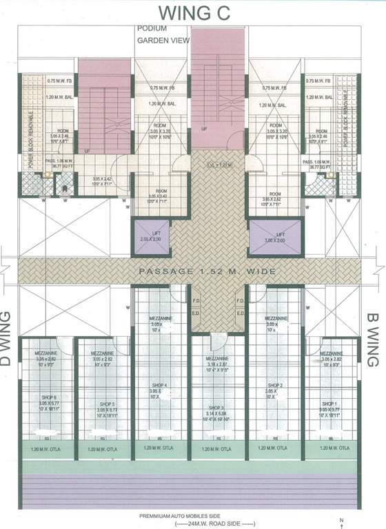 Images for Cluster Plan of Deshmukh Paramount Park