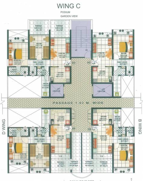 Images for Cluster Plan of Deshmukh Paramount Park
