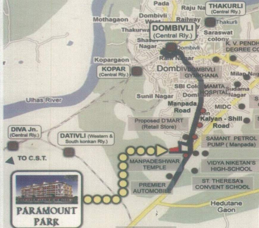 Images for Location Plan of Deshmukh Paramount Park