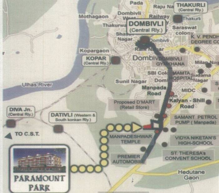 Images for Location Plan of Deshmukh Paramount Park