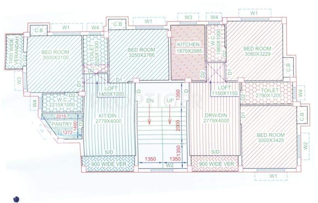 Images for Cluster Plan of Jeet Nirman Space
