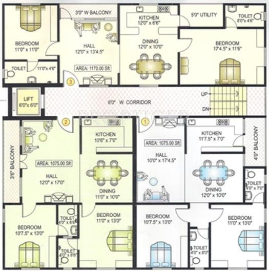 Images for Cluster Plan of Matrixx Elegant Mansion