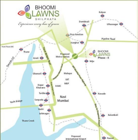 bhoomi lawns 2 Location Plan
