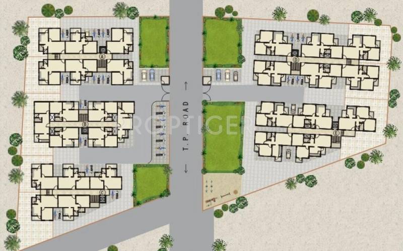  residency Images for Site Plan of Shayona Land Corporation Residency