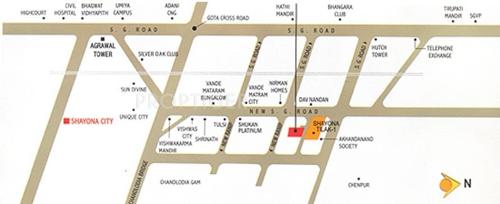 Images for Location Plan of Shayona Land Corporation Tilak II