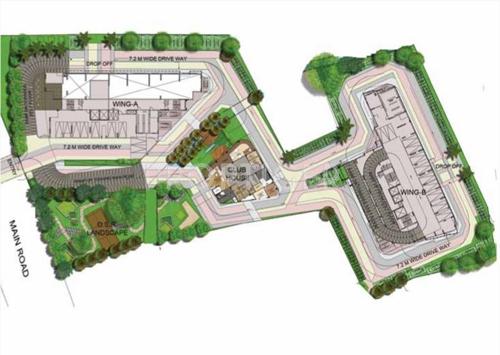  serene Images for Layout Plan of Mantri Serene