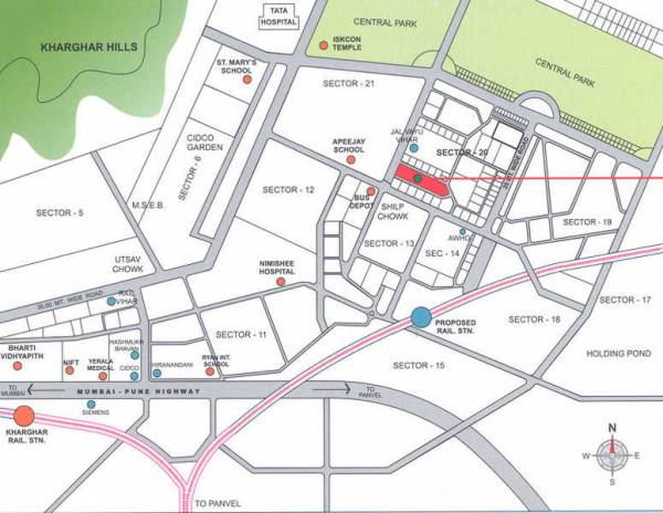 Location Plan sai-shilp Location Plan