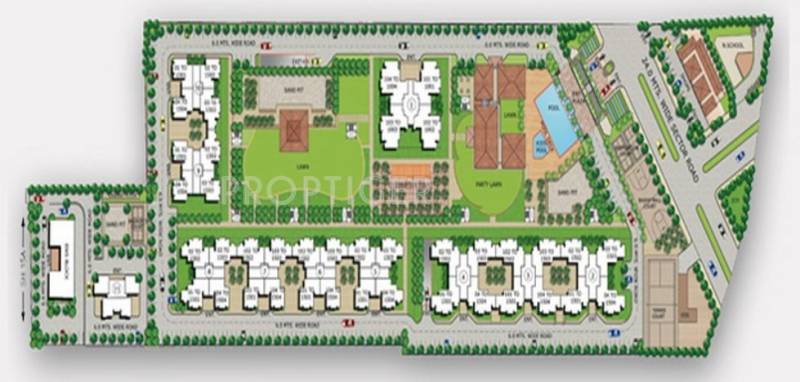 Images for Layout Plan of Chandraprabhu Chandralok City