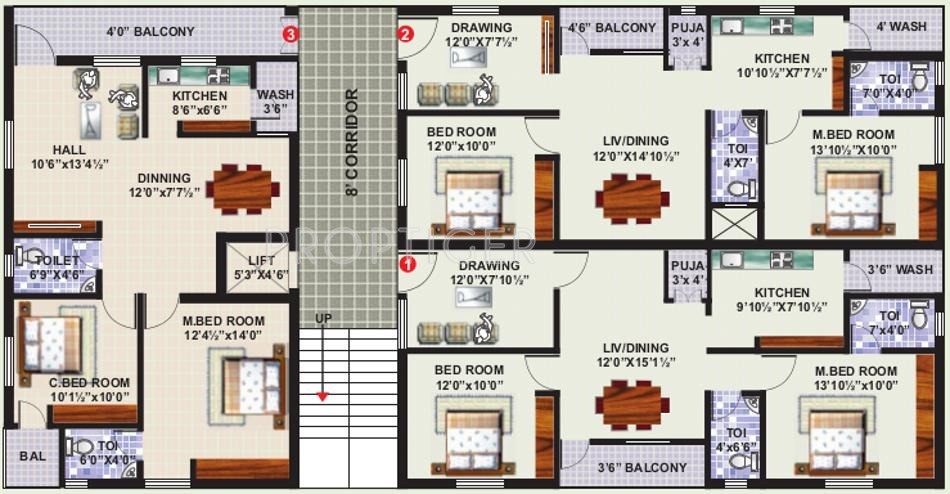 Images for Cluster Plan of Jaiveer Arcade