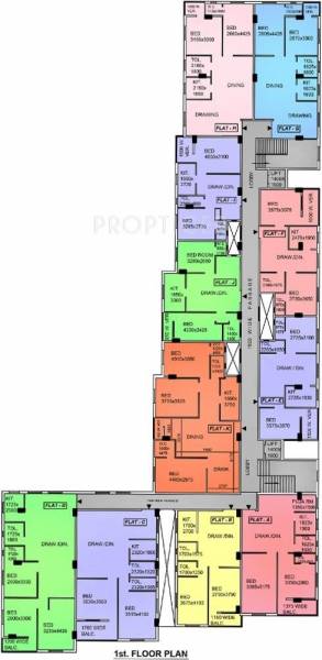 Images for Cluster Plan of Ascon Shree Tower VII