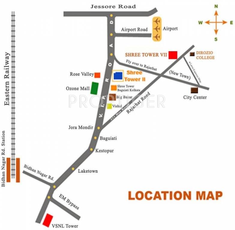 Images for Location Plan of Ascon Shree Tower VII