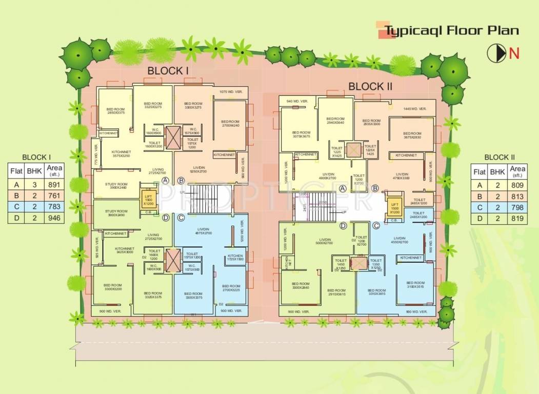 Images for Cluster Plan of Tirath Residency