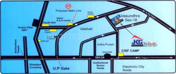 Location Plan JKG Construction Heights Location Plan