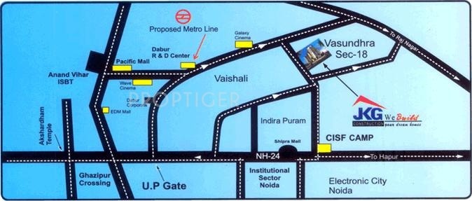 JKG Construction Heights Location Plan