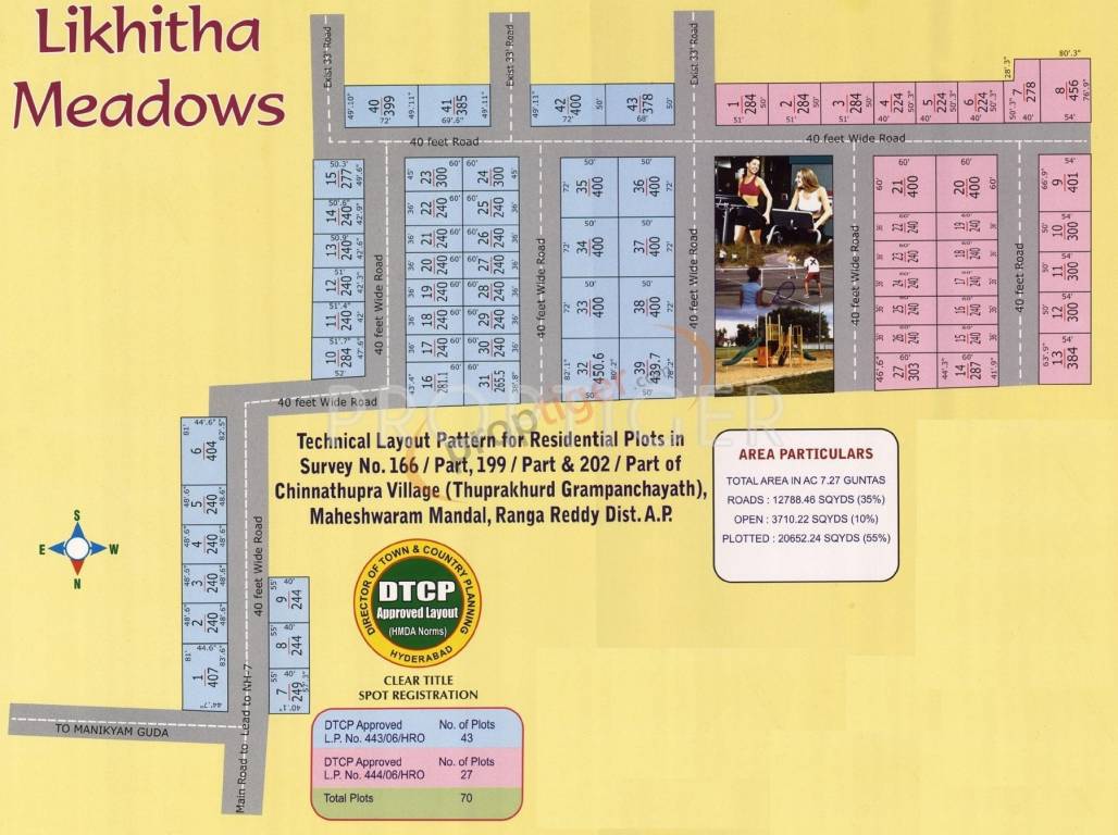 Images for Layout Plan of Rudra Likhita Meadows