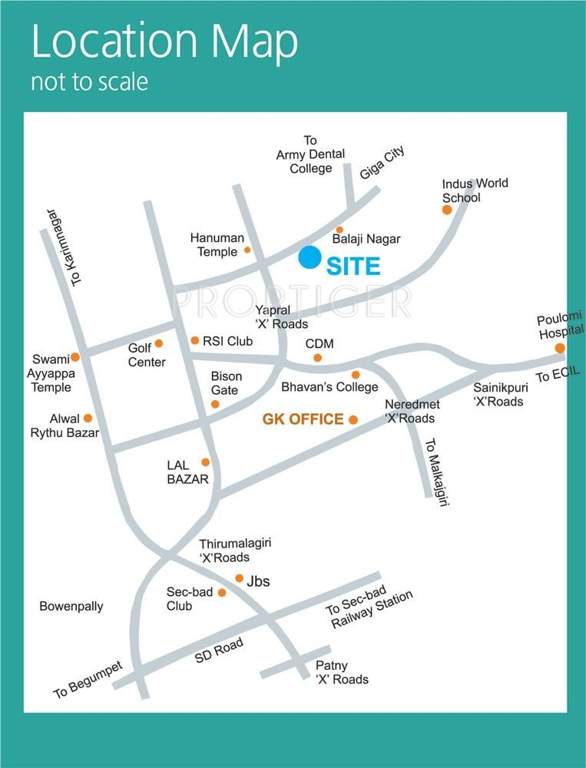habitat royale Images for Location Plan of GK Developers Habitat Royale