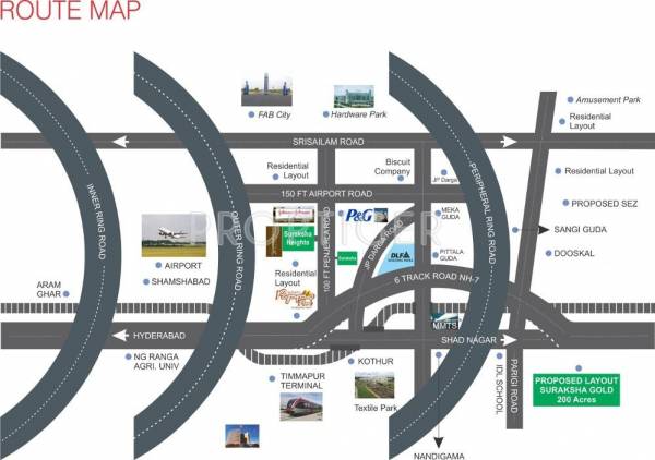 Images for Location Plan of Shathabdhi Suraksha Heights