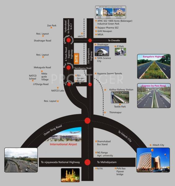 Location Plan vindhya-avenue Location Plan