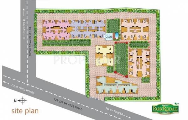 Images for Layout Plan of Nikhil Park Royale