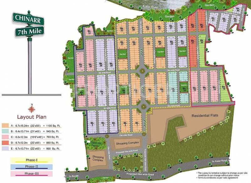  7th-mile Layout Plan