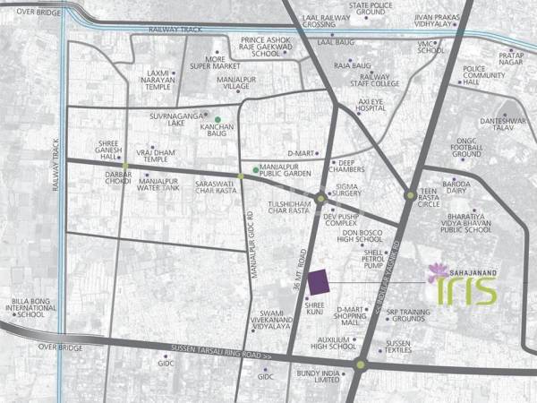 Images for Location Plan of Sahajanand Iris