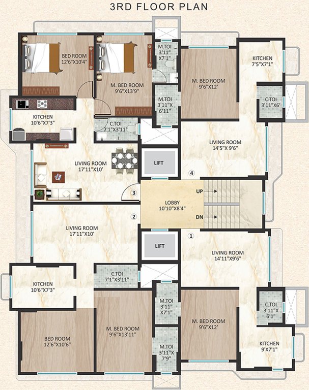 Images for Cluster Plan of Bali Om Shubh Labh