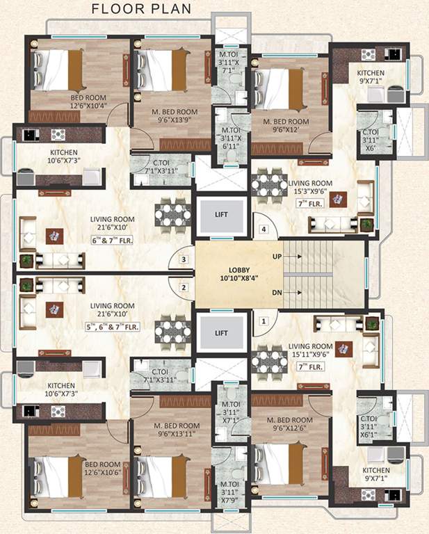 Images for Cluster Plan of Bali Om Shubh Labh