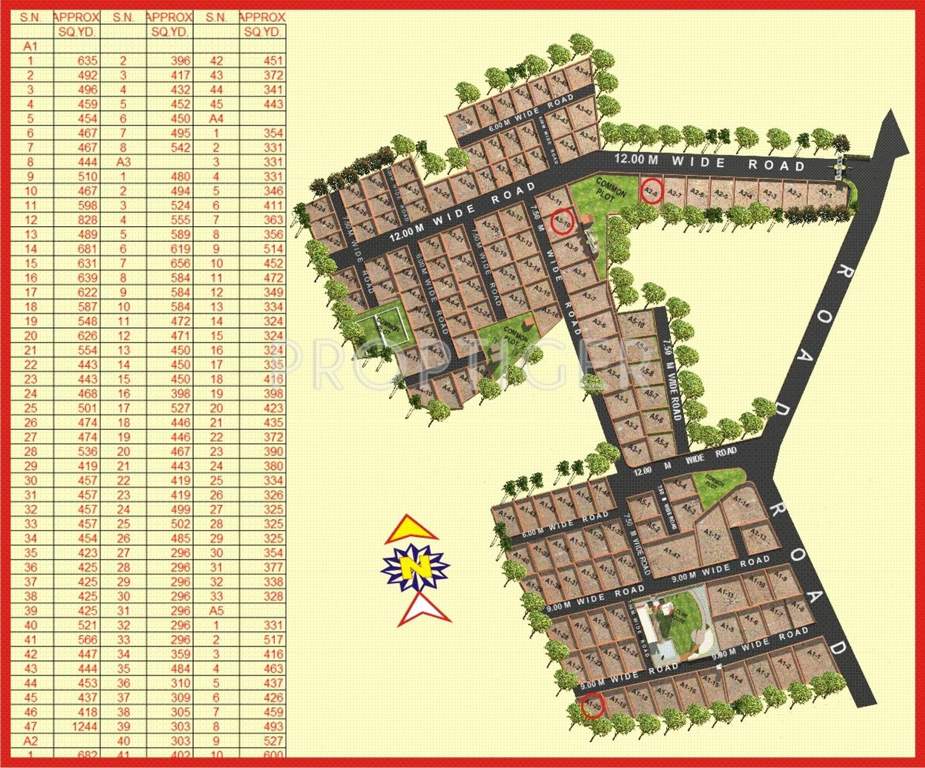 Images for Layout Plan of Shree Gayatri Realty Satyamev Chhavani VII