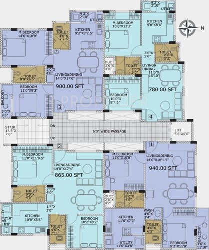 Images for Cluster Plan of Vijaya KPT Vijaya Harmony