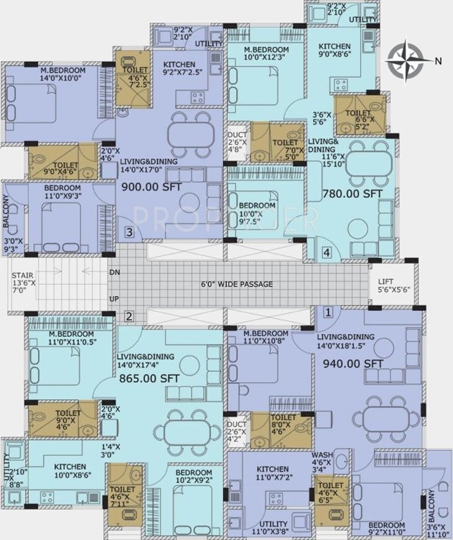 Images for Cluster Plan of Vijaya KPT Vijaya Harmony
