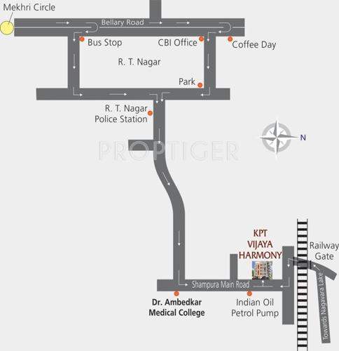Images for Location Plan of Vijaya KPT Vijaya Harmony