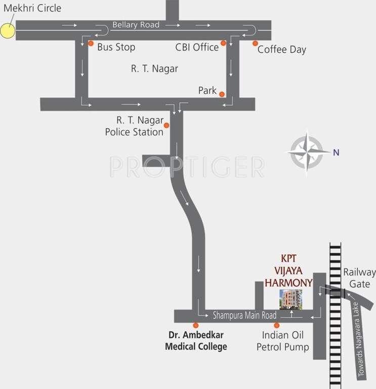 Images for Location Plan of Vijaya KPT Vijaya Harmony