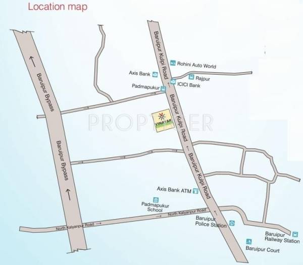 Vinayak Group Basundhara Location Plan