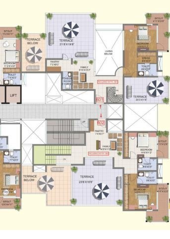  pride Tower A Cluster Plan