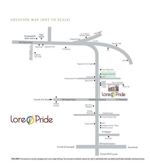 pride Location Plan