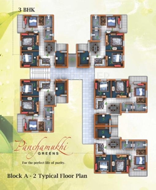 Images for Cluster Plan of Homebase Panchamukhi Greens